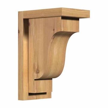 Restorers Rustic Newport Corbel With Backplateimage