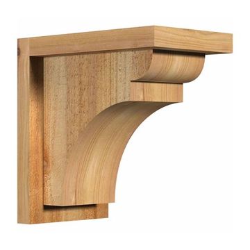 Restorers Rustic Yorktown Corbel With Backplateimage