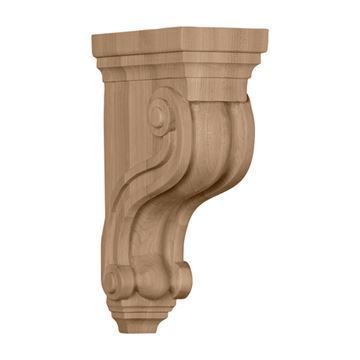 Restorers Architectural 10 1/2 Inch Boston Traditional Scroll Corbelimage