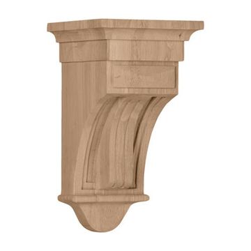 Restorers Architectural 12 Inch Raised Fluted Corbelimage