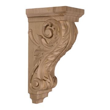 Restorers Architectural 14 Inch Acanthus Corbelimage