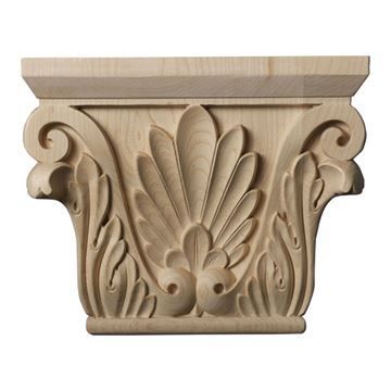 Restorers Architectural 7 5/8 Inch Chesterfield Capitalimage