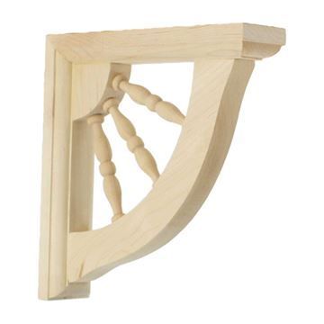 Restorers Architectural Andrea Wagon Wheel Shelf Bracketimage