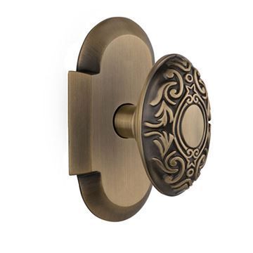 Nostalgic Warehouse Cottage Plate Door Set With Victorian Knobsimage