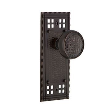 Nostalgic Warehouse Craftsman Plate Door Set With Craftsman Knobsimage