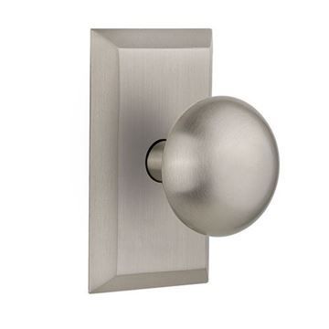 Nostalgic Warehouse Studio Plate Door Set With New York Knobsimage