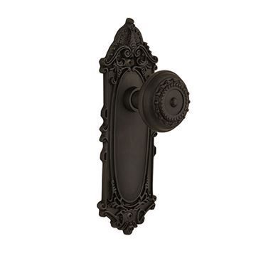 Nostalgic Warehouse Victorian Plate Door Set With Meadows Knobsimage