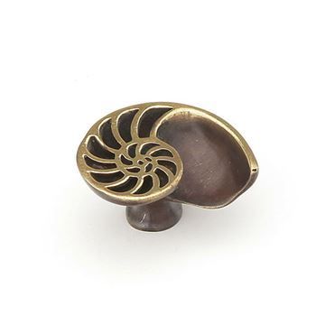 Schaub Symphony Nautilus Shell Cabinet Knobimage