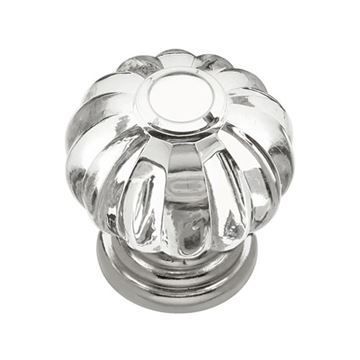 Hickory Hardware Crystal Palace Fluted Cabinet Knobimage