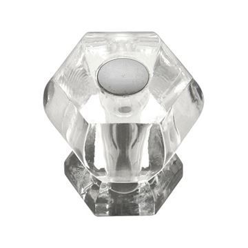 Hickory Hardware Crystal Palace Hex Cabinet Knobimage