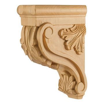 Legacy Heritage 10 Inch Acanthus Bar Bracket Corbelimage