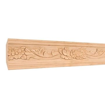 Legacy Heritage 3 1/4 Inch Hand Carved Floral Crown Moldingimage