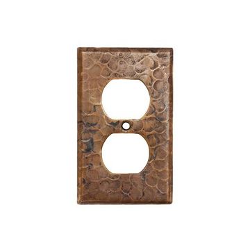 Premier Copper Duplex Switchplateimage