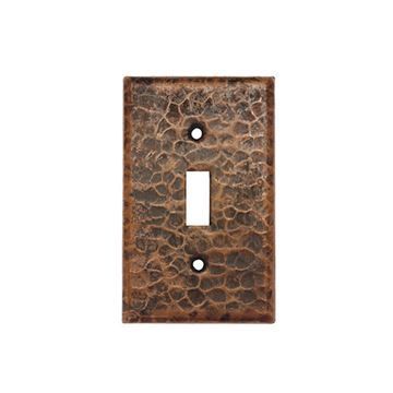 Premier Copper Single Toggle Switchplateimage