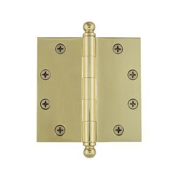 Grandeur 4 1/2 Inch Ball Tip Heavy Duty Square Corner Hingeimage