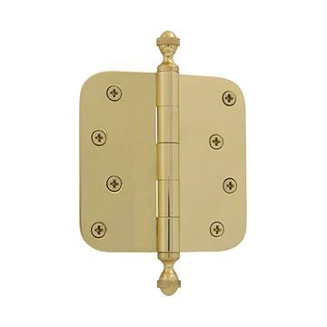 Grandeur 4 Inch Acorn Tip Residential Radius Corner Hingeimage