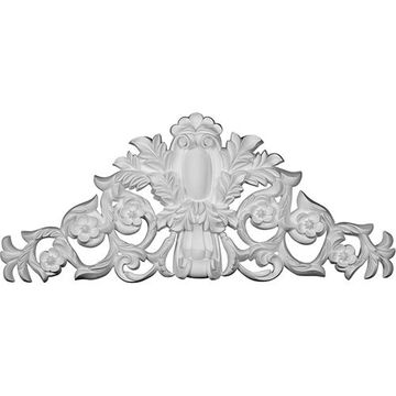 Restorers Architectural Gladstone Flower Urethane Onlay Appliqueimage