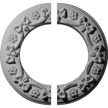 Restorers Architectural Ribbon Urethane Ceiling Medallionimage