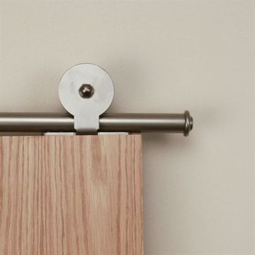 Designer Collection Top Mount Rolling Hardware Kit For Wood Doorsimage