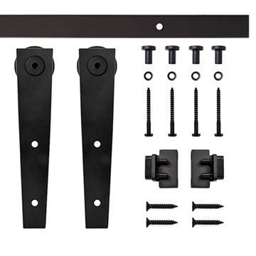Quiet Glide Wedge Mini Single Barn Door Furniture Hardware Kitimage