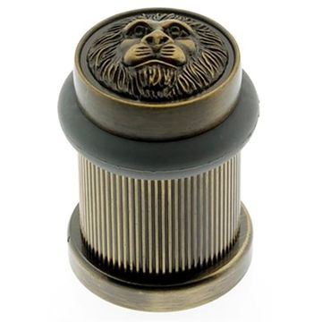 Idh By St. Simons Lion Head Bullet Door Stopimage