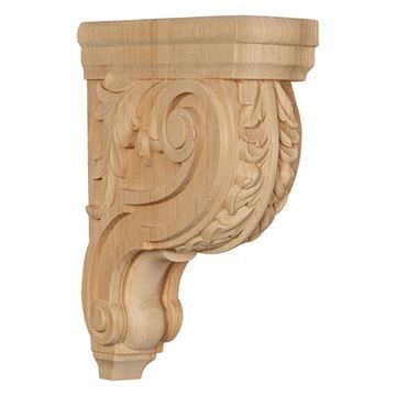 Restorers Architectural 12 Inch Hudson Acanthus Corbelimage