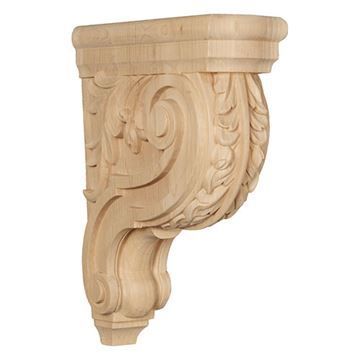 Restorers Architectural 14 Inch Hudson Acanthus Corbelimage