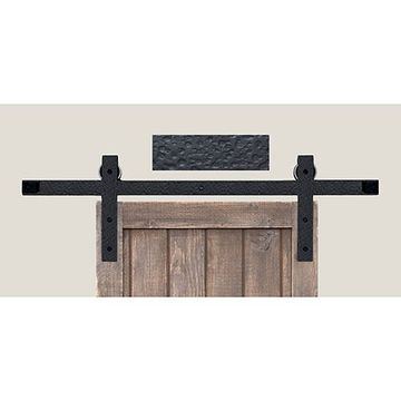 Acorn Rough Square End Rolling Barn Door Hardware Kitimage