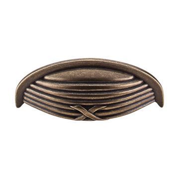 Top Knobs Edwardian Ribbon & Reed Cup Bin Pullimage