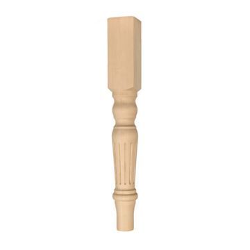Legacy Artisan Harvest 21 Inch x 2 3/4 Inch Fluted Furniture Legimage