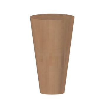 Legacy Artisan Large 6 Inch Kennedy Round Tapered Bun Footimage