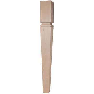 Legacy Artisan Mission 36 Inch x 4 3/4 Inch Square Tapered Island Legimage