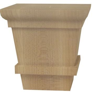 Legacy Artisan Saratoga Square Turned Bun Footimage