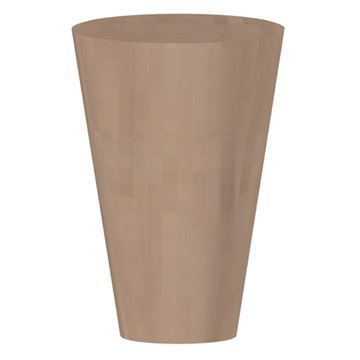 Legacy Artisan Small 4 Inch Kennedy Round Tapered Bun Footimage