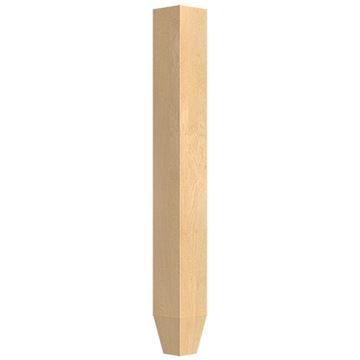 Designs of Distinction 4 x 35 1/4 Inch Square Tapered Foot Island Legimage