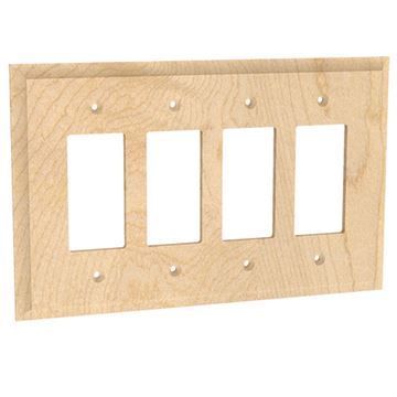 Designs of Distinction Quad Rocker Switchplateimage