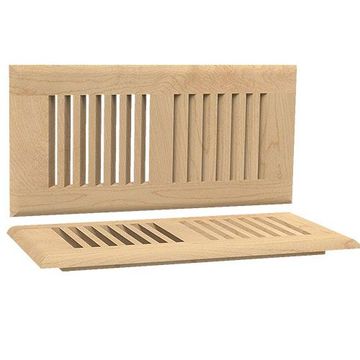 Designs of Distinction Self Rimming 4 Inch x 10 Inch Floor Air Ventimage