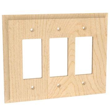 Designs of Distinction Triple Rocker Switchplateimage