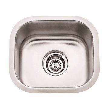 Hardware Resources 18 Gauge Small 13 Inch Stainless Utility Sinkimage
