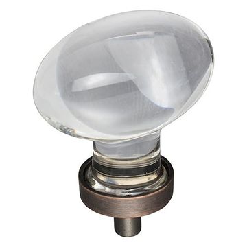 Jeffrey Alexander Harlow Large Glass Egg Knobimage