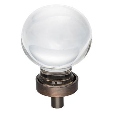 Jeffrey Alexander Harlow Large Glass Sphere Knobimage