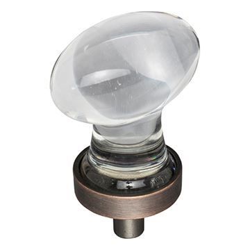 Jeffrey Alexander Harlow Small Glass Egg Knobimage