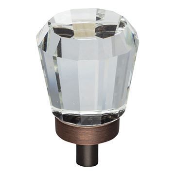 Jeffrey Alexander Harlow Small Glass Tapered Knobimage