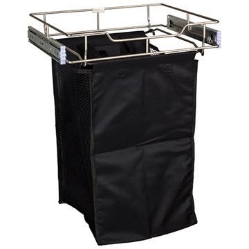 Restorers Bronze Pullout Closet Hamperimage