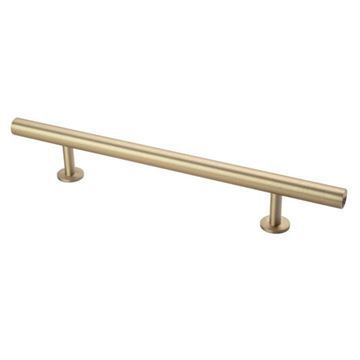 Lewis Dolin Brushed Brass Round Bar Appliance Pullimage