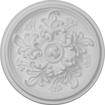 Restorers Architectural 14 Inch Katheryn Prefinished Ceiling Medallionimage
