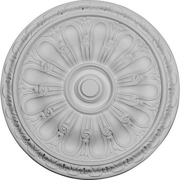 Restorers Architectural 15 3/4 Kirke Prefinished Ceiling Medallionimage