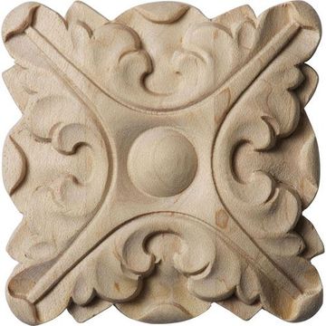 Restorers Architectural Acanthus Square Rosetteimage