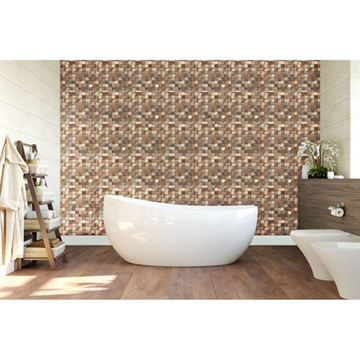 Restorers Architectural Ancient Boat Wood Mosaic Wall Tileimage