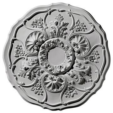 Restorers Architectural Cornelia 22 1/2 Prefinished Ceiling Medallionimage